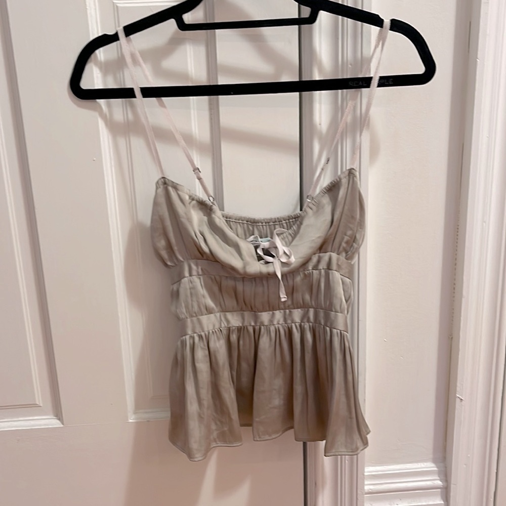 Urban outfitters silk top